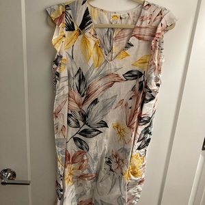 Linen sleeveless dress